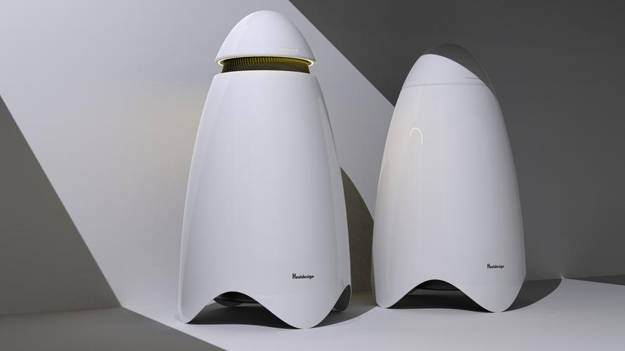 产品设计蛋壳空气净化器